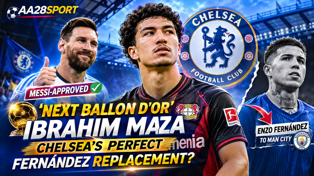 'Next Ballon d'Or': Chelsea's Messi-Approved Ibrahim Maza Could Replace Enzo Fernández